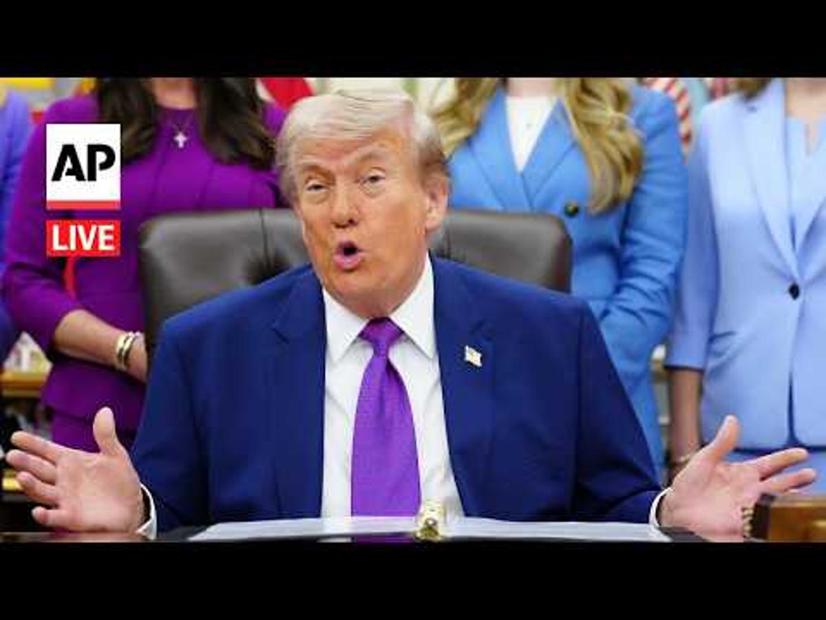 LIVE: Trump Participates in Maternal Healthcare Event