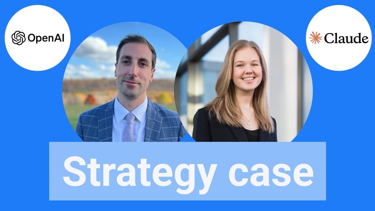 Consulting Case Interview: OpenAI Data Center Strategy (W/ BCG and A&M Consultants)