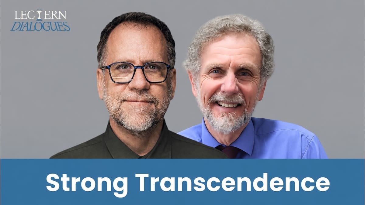 William Desmond and John Vervaeke: Why Transcendence Still Matters