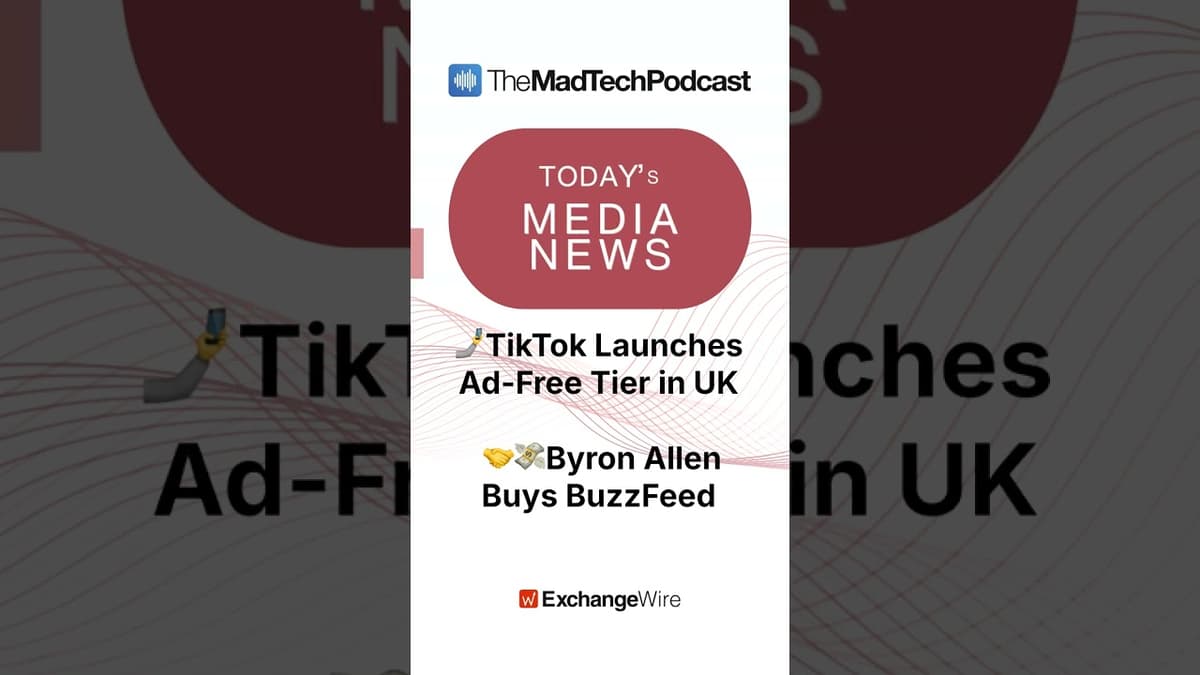 TikTok Launches Ad Free Tier in UK!?