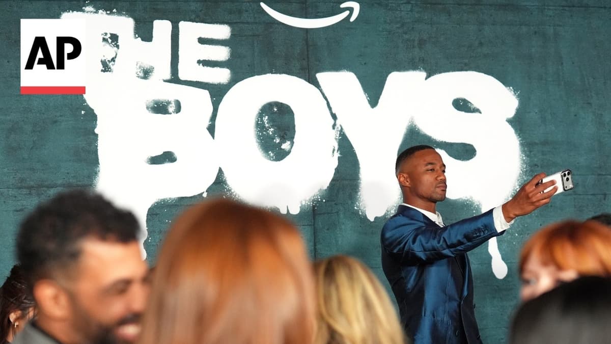 'The Boys' Ends: Stars on the Spinoff and Satire | AP Interview