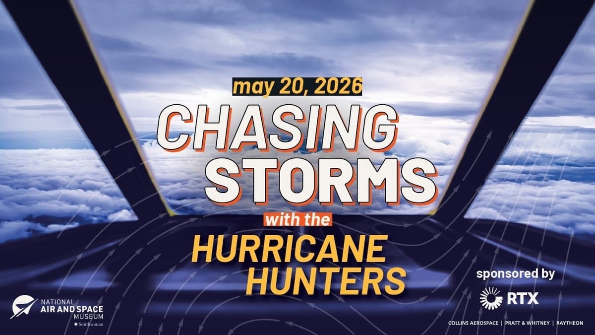 Chasing Storms with the Hurricane Hunters (Amelia Earhart Lecture in Aviation History)