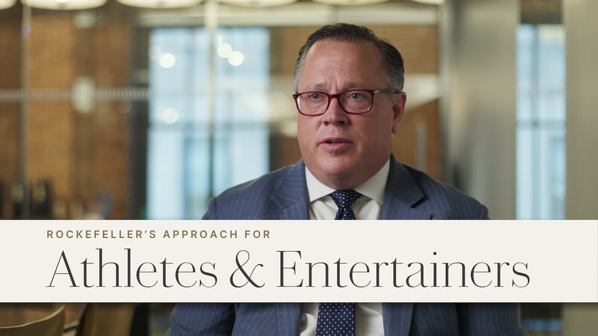 Planning Beyond the Spotlight: Rockefeller’s Approach for Athletes and Entertainers