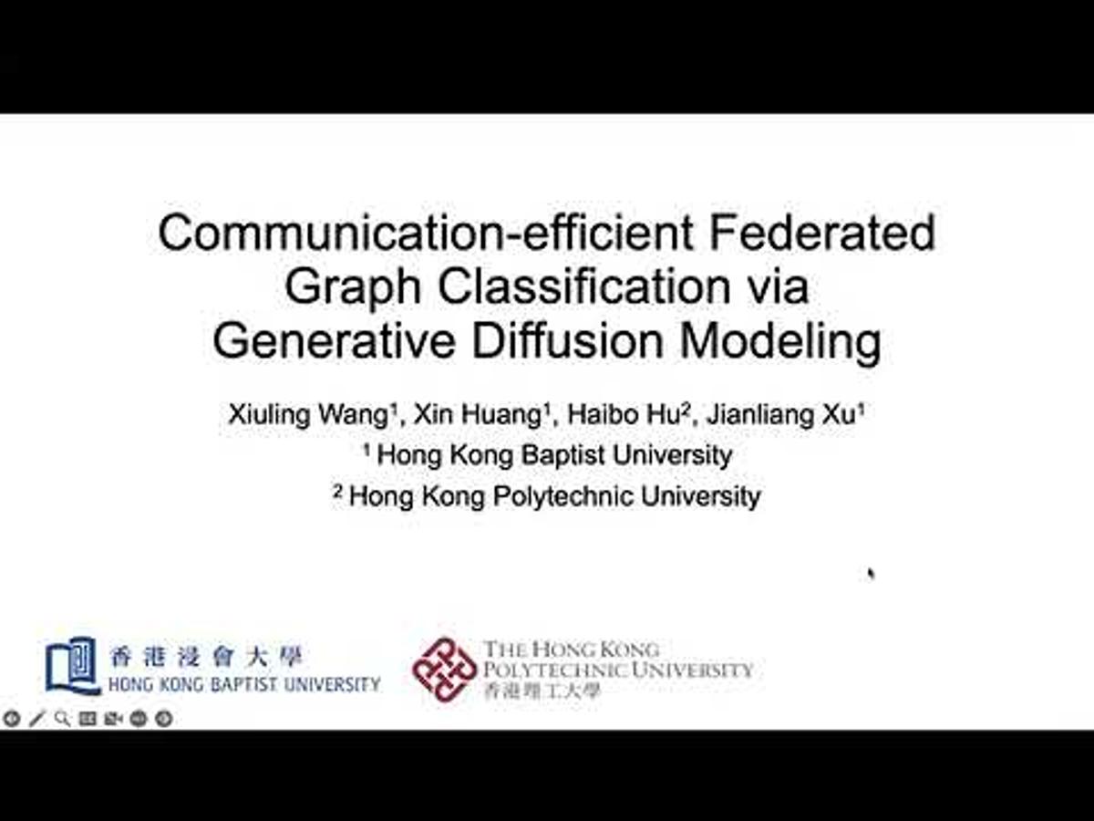 KDD 2026 - Communication-Efficient Federated Graph Classification via Generative Diffusion Modeling