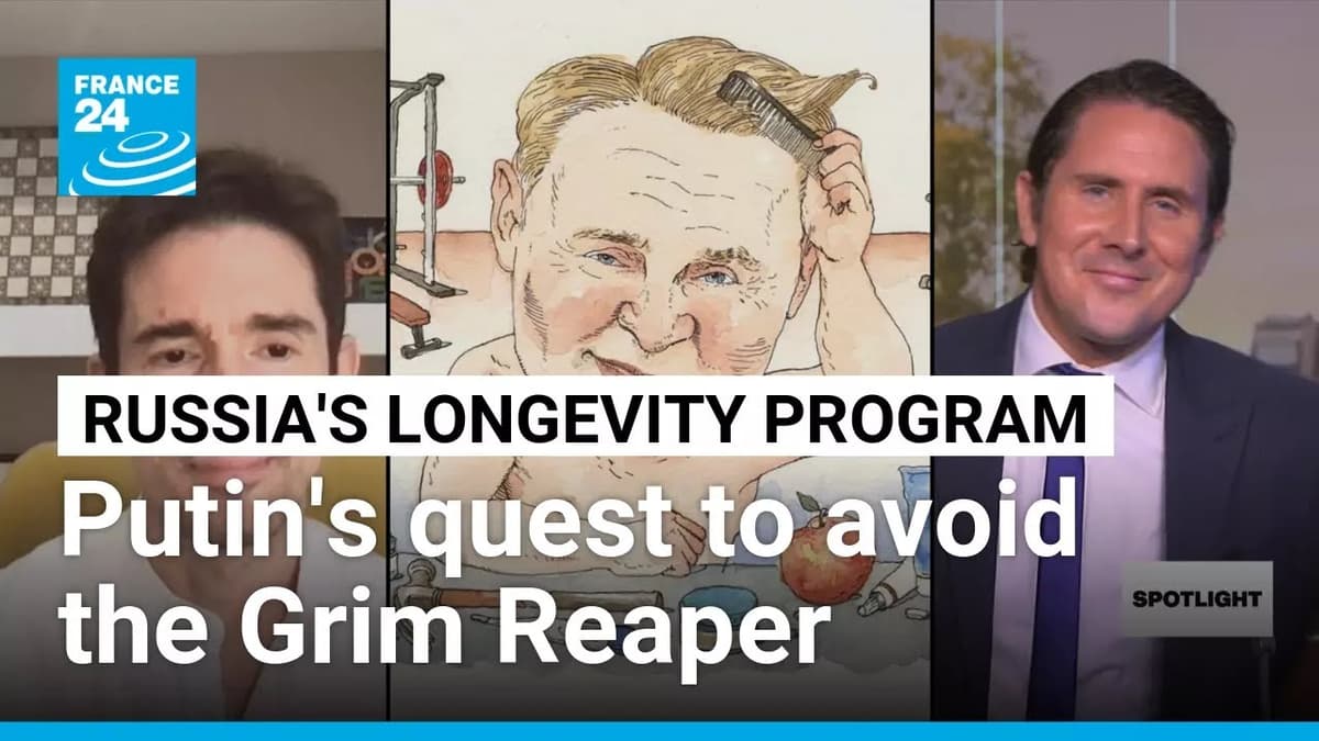Putin's Quest to Avoid the Grim Reaper: What’s Behind the $26 Billion Longevity Programme?