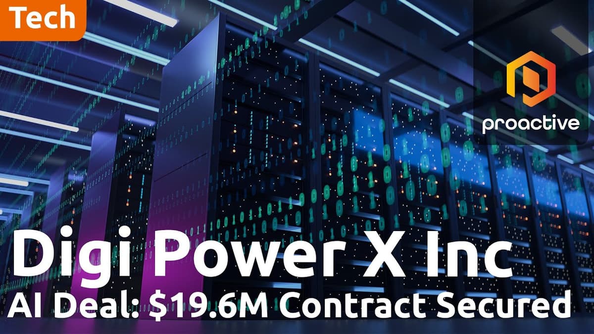Digi Power X Lands $19.6M AI Deal, Launches NeoCloudz GPU Platform