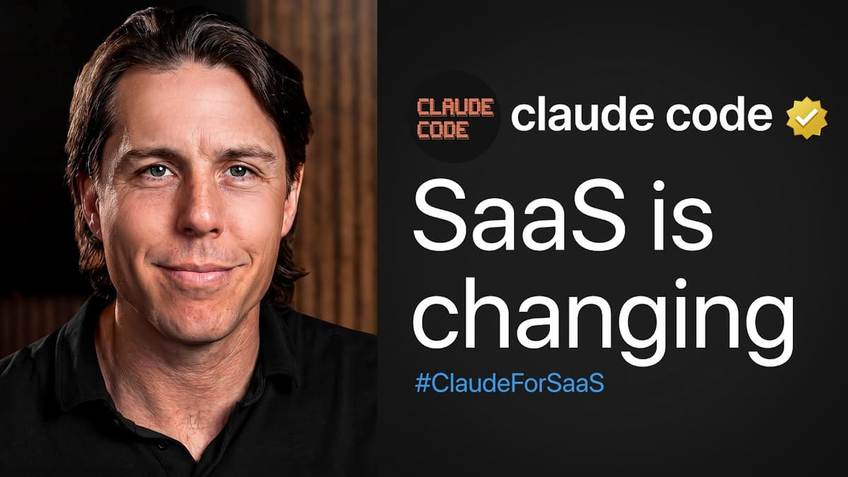Claude Code Just Changed SaaS Forever (and Nobody Even Realizes)
