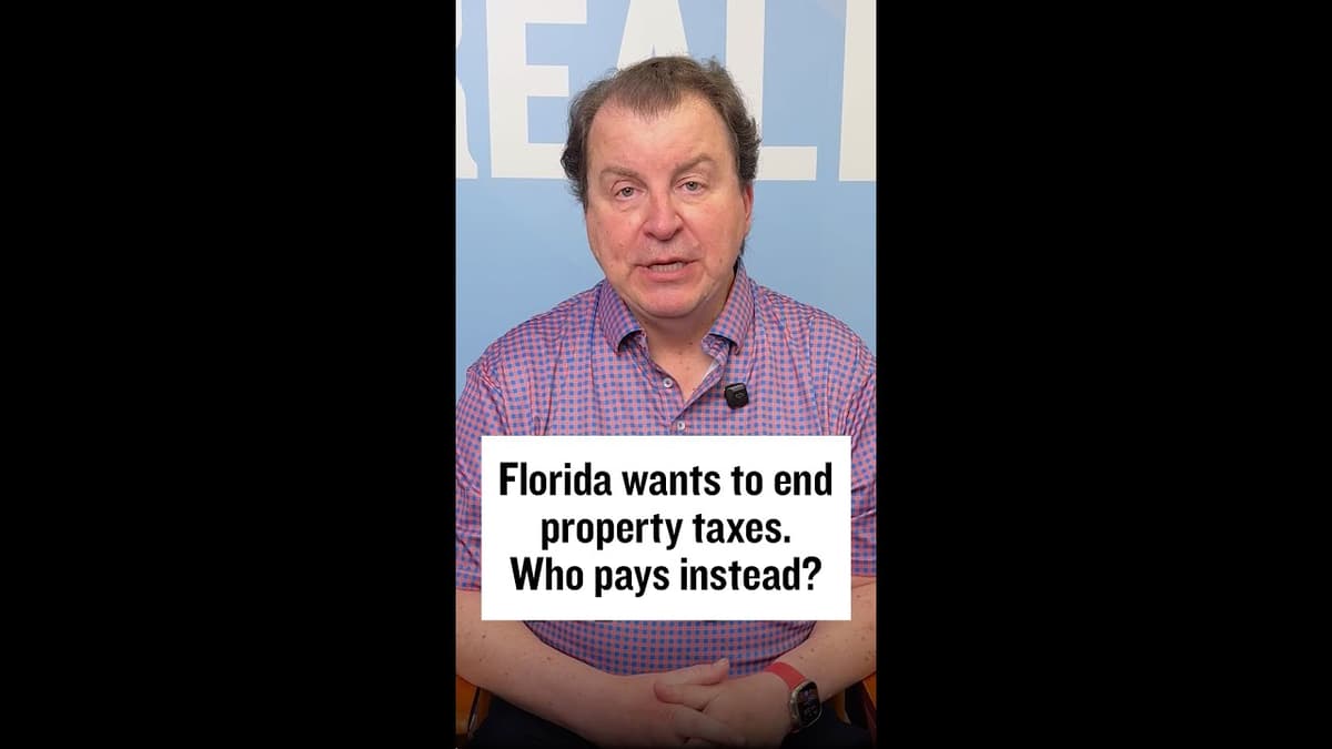 Florida Wants to End Property Taxes. Who Pays Instead?