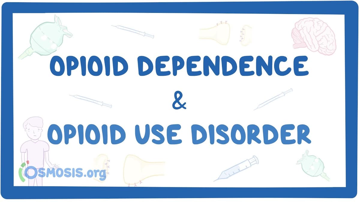 Opioid Use Disorder