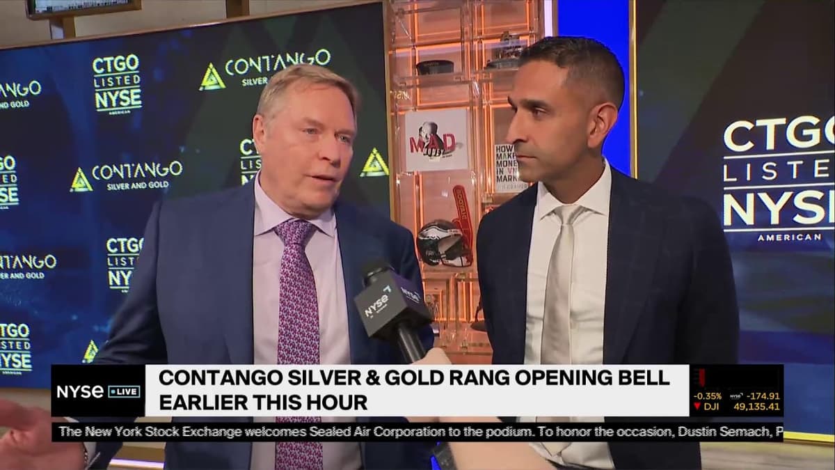 Today on NYSE Live | Contango Silver & Gold Rings NYSE Opening Bell After Its Recent Merger
