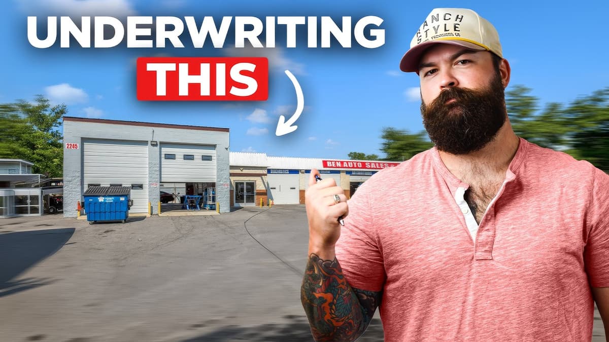 Underwriting an Auto Garage Conversion (Office Hours)