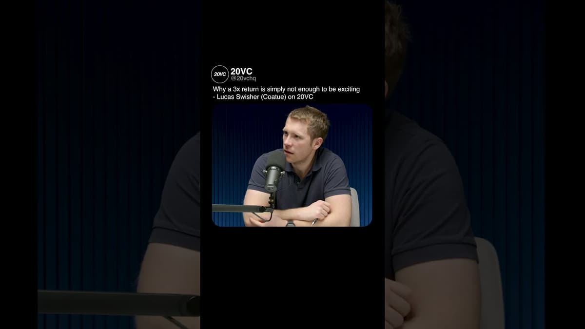 Why a 3x Fund Return Is NOT Enough