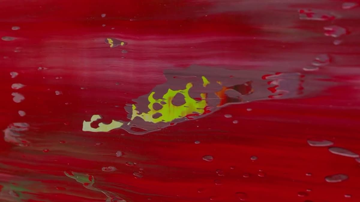 The Fiery Friction of Gerhard Richter's Abstraktes Bild | Christie's