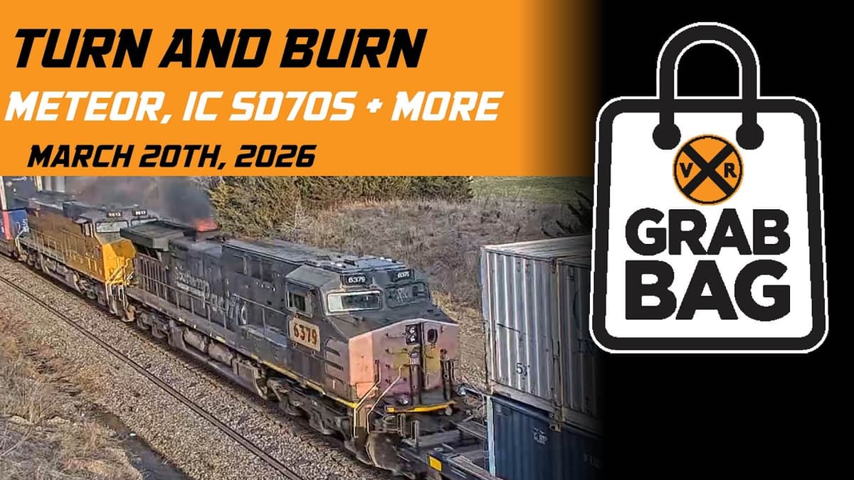 Grab Bag: Flaming Engines, Double IC Death Star, Meteorite + More! | Weekly Top Trains (March 2026)
