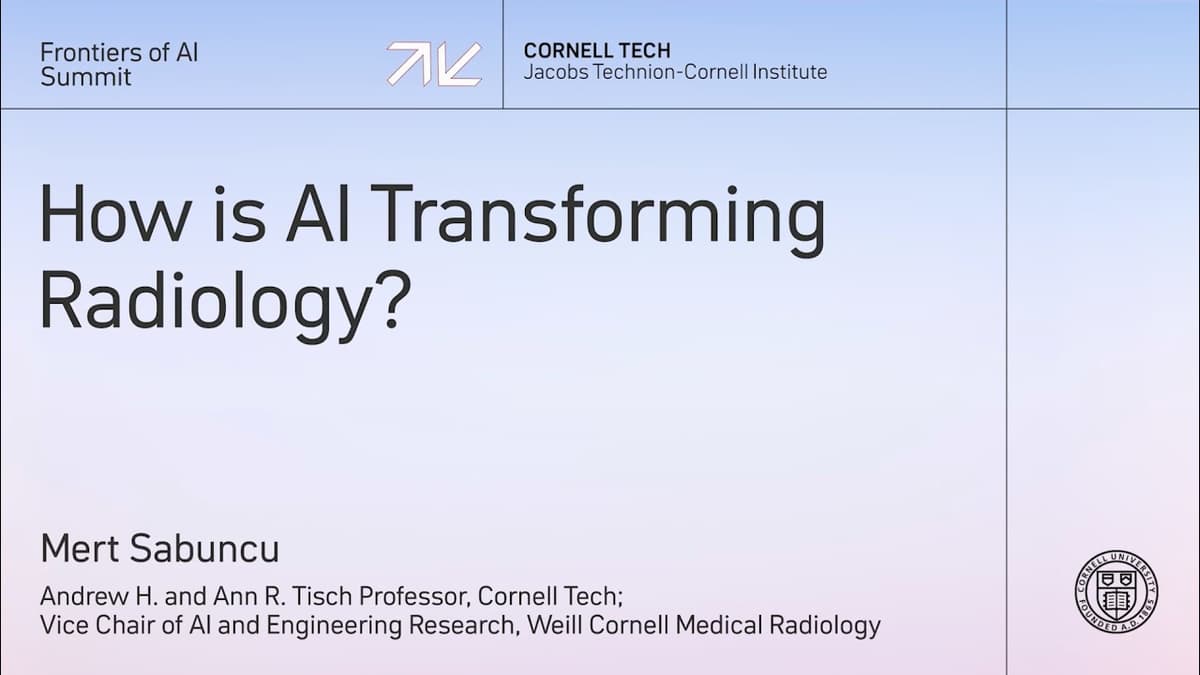 How Is AI Transforming Radiology?