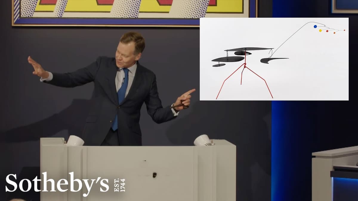 The Bidding Battle for Alexander Calder's Beetle that Sold for $4.2 Million at Sotheby's New York