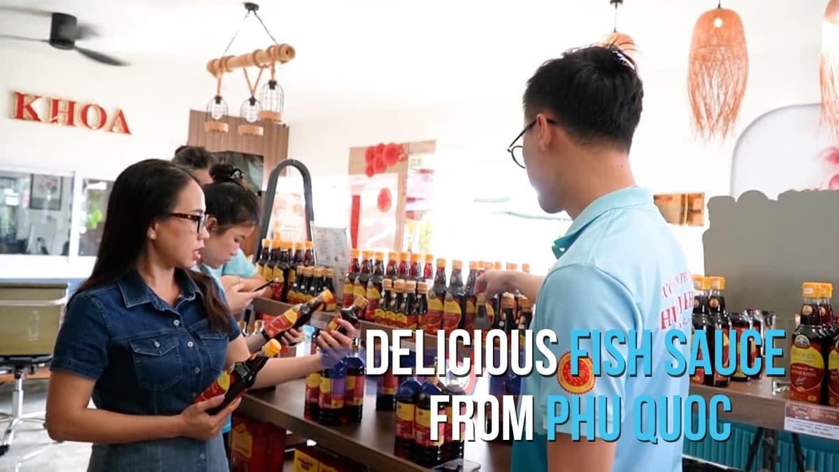 DELICIOUS FISH SAUCE FROM PHU QUOC