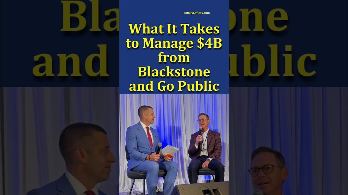 Backed by Blackstone: The Real Key to Investing Success