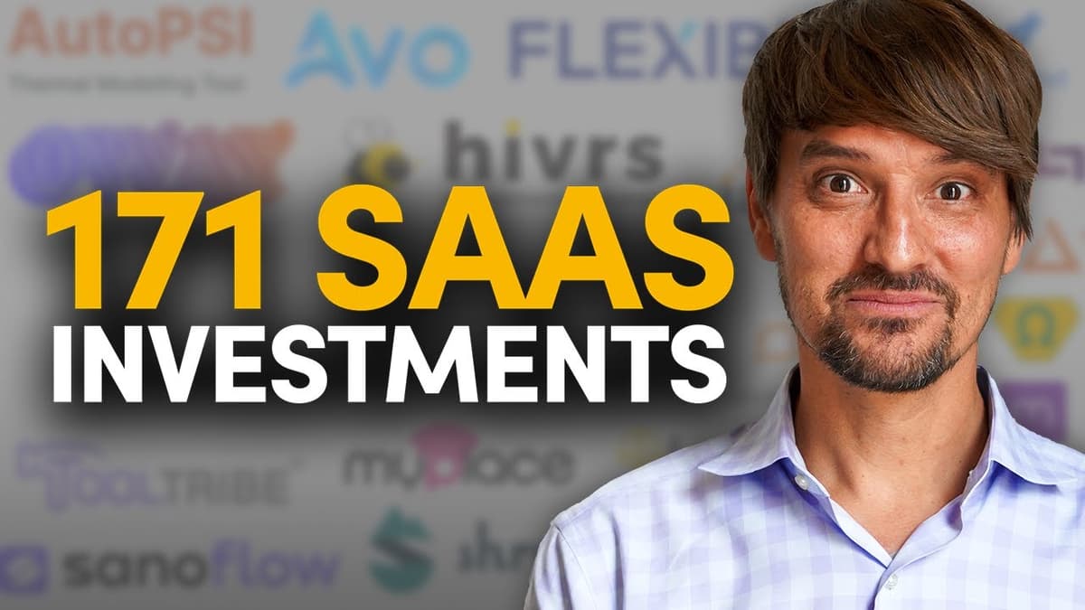 6 Lessons From My MOST SUCCESSFUL Investments in B2B SaaS