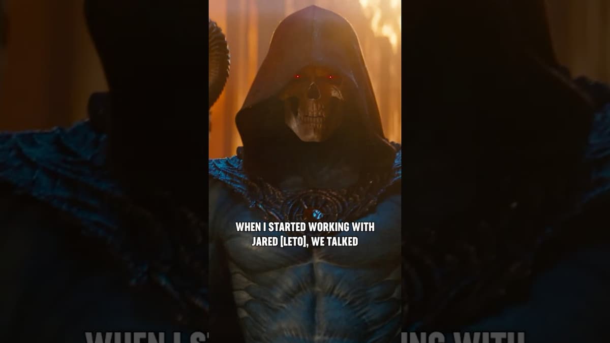 Previewing Jared Leto as Skeletor!