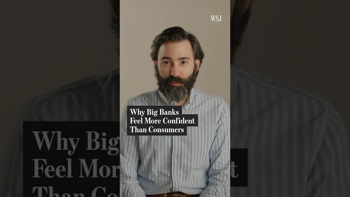 Why Big Banks Like JPMorgan Feel Better About the Economy Than Consumers