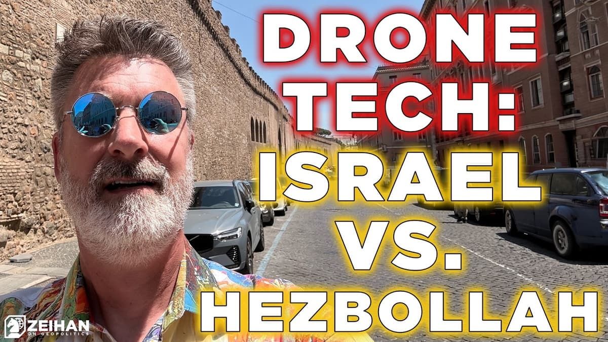 The Future of Drone Tech: Israel's Iron Dome || Peter Zeihan