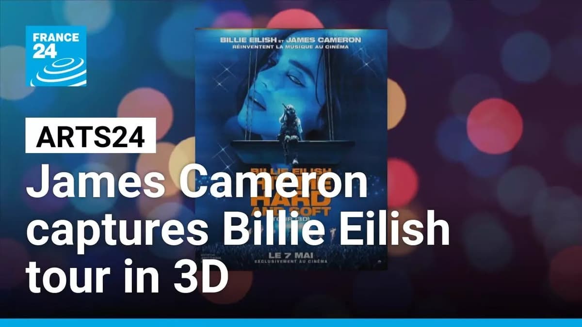 Backstage with Billie Eilish: James Cameron Captures Her Tour in 3D • FRANCE 24 English