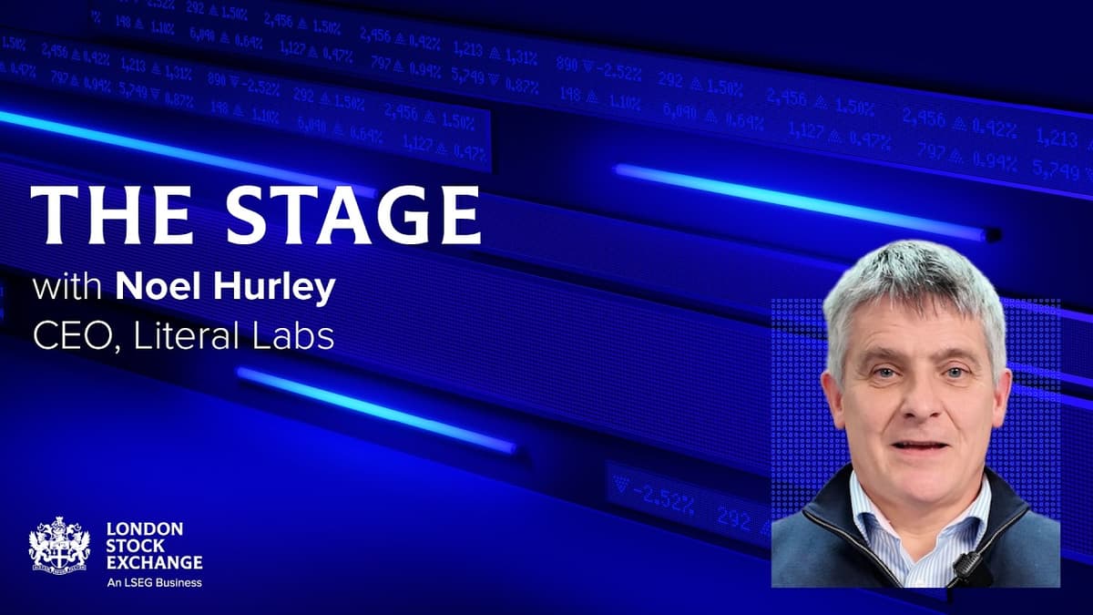 The Stage | Noel Hurley, CEO, Literal Labs