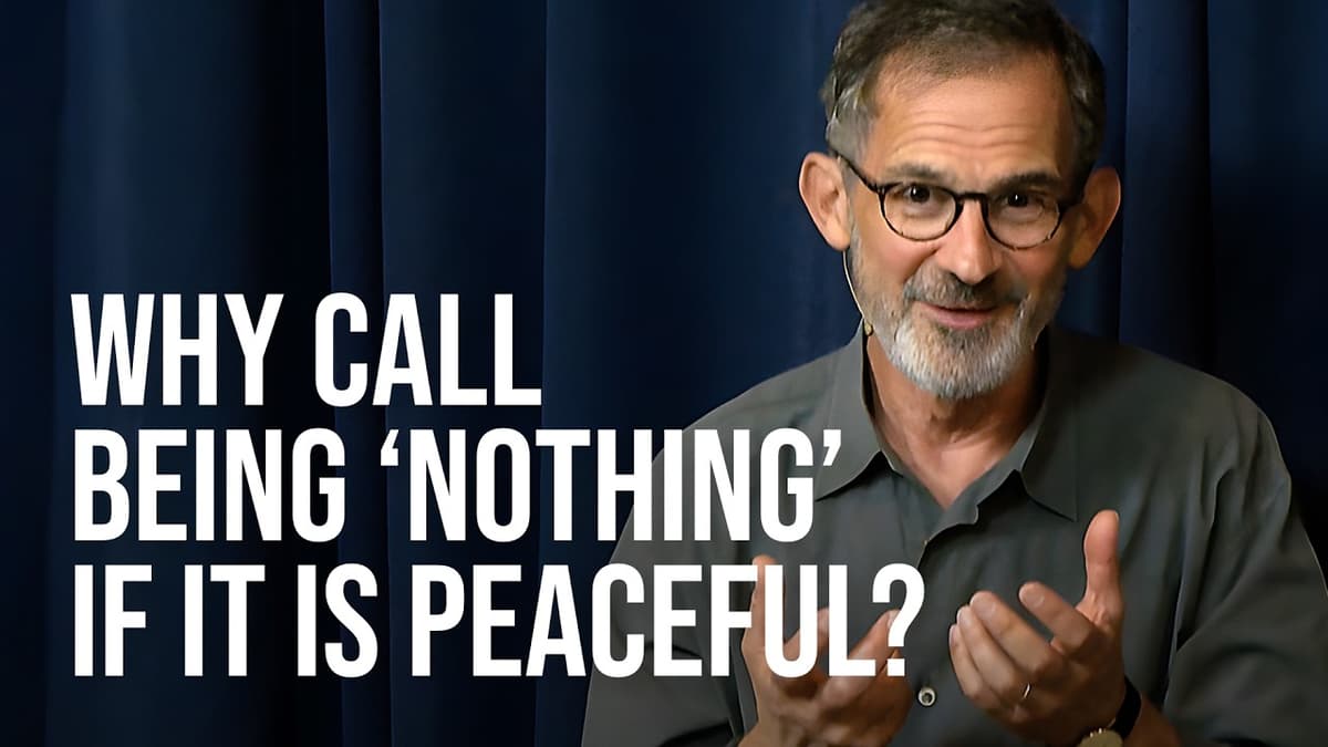 How Can Nothingness Be Loving and Peaceful?