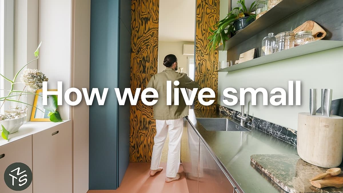 How an Architect Couple Designed Their Family Home in Milan, 41sqm/441sqft