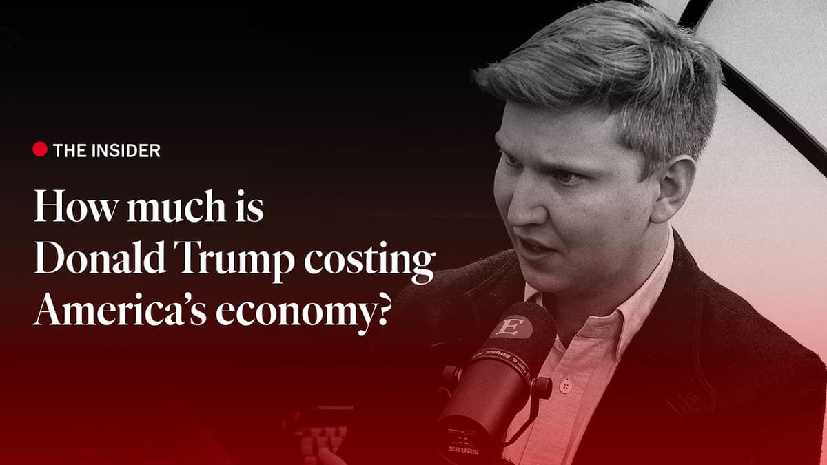How Much Is Donald Trump Costing America’s Economy? | The Economist