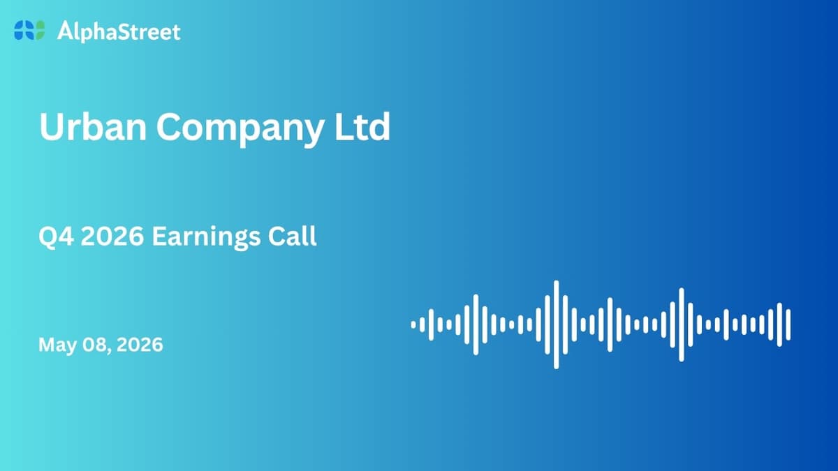Urban Company Ltd Q4 FY2025-26 Earnings Conference Call