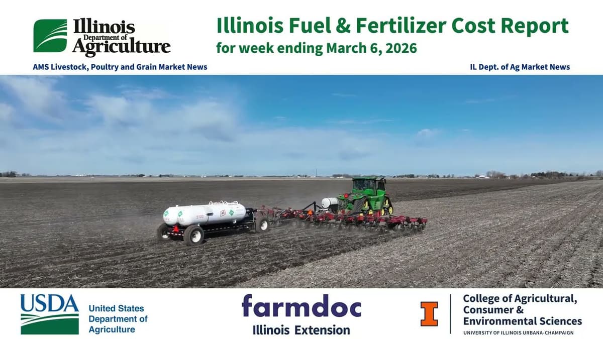 Illinois Fuel and Fertilizer Cost Report for March 6, 2026 - Full Edition