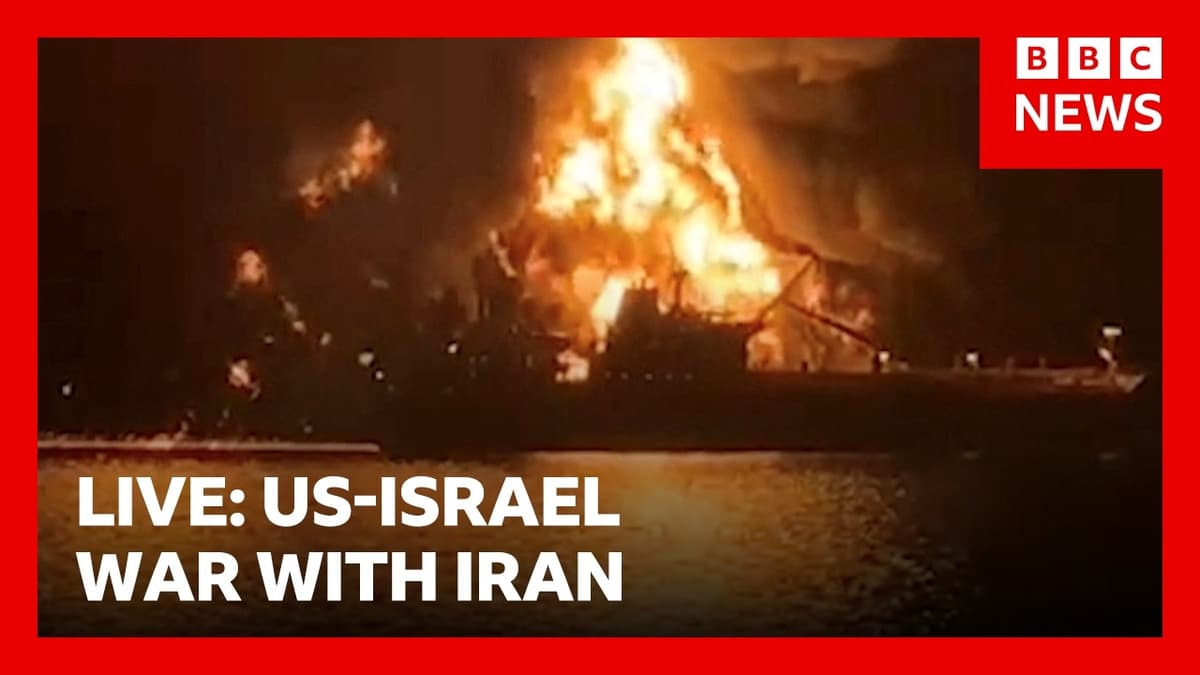 LIVE: US-Israel War with Iran | BBC News
