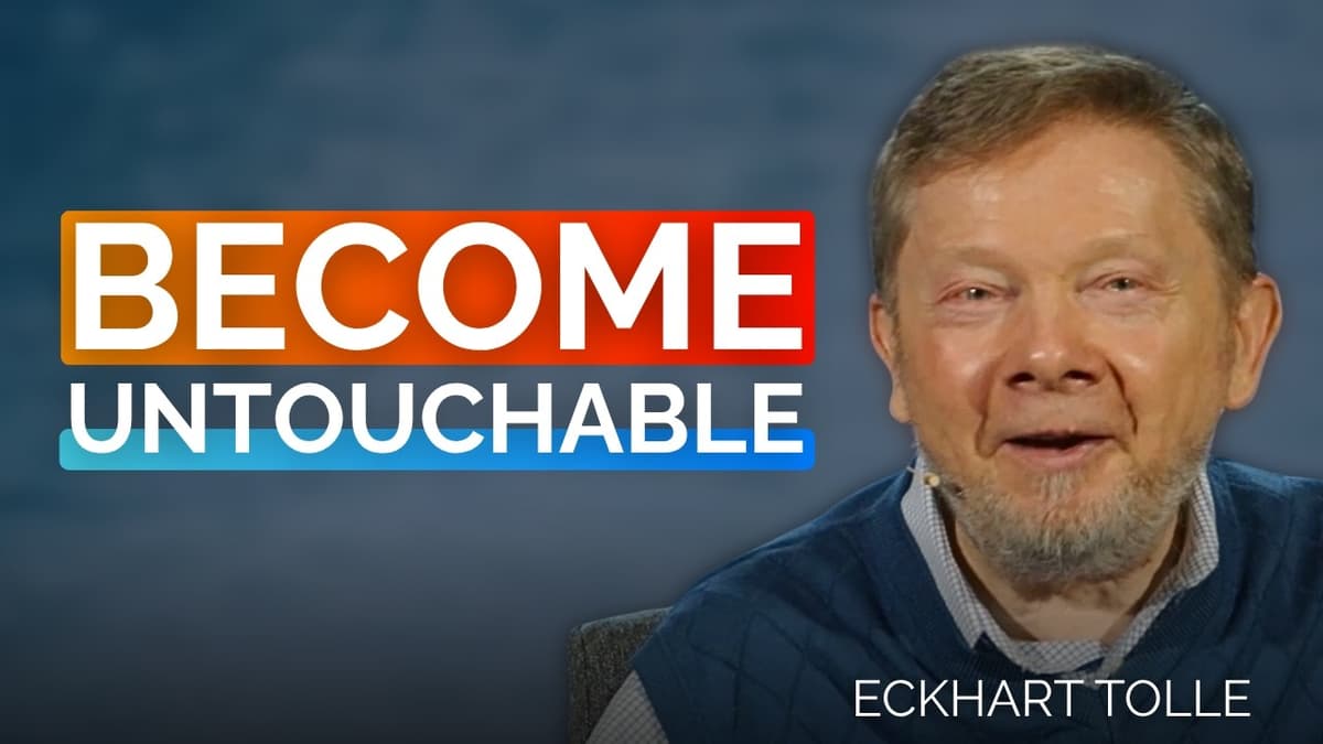 How No One Can Ever Affect Your Self-Worth Again | Eckhart Tolle