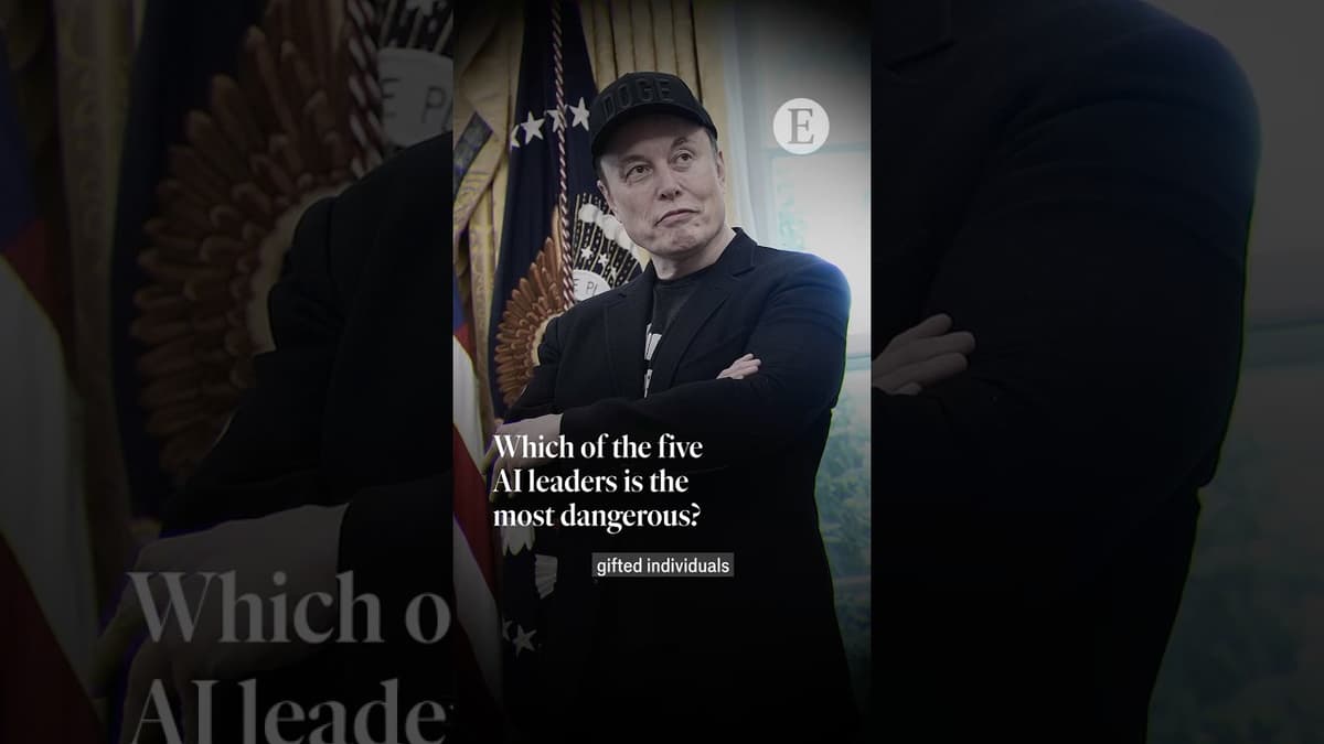 Which of the Five AI Leaders Is the Most Dangerous?  | The Economist