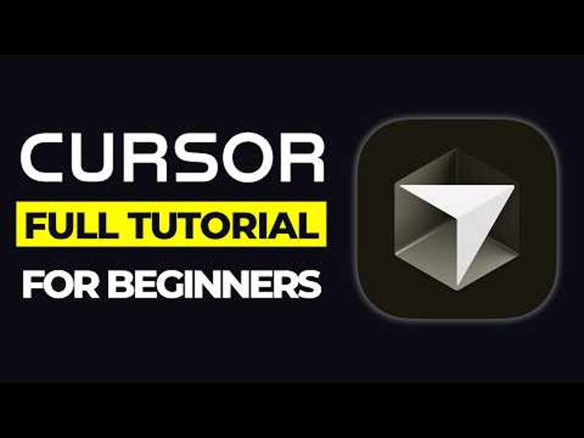 Cursor 2.0 - Full Tutorial for Beginners