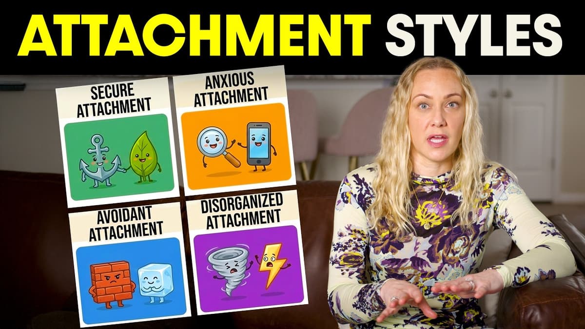 Four Attachment Styles Explained: Which One Is Sabotaging You?