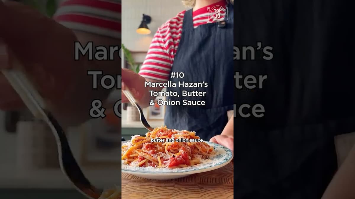 Food52’s Top 10 Recipes: #10 Marcella Hazan’s Tomato Sauce
