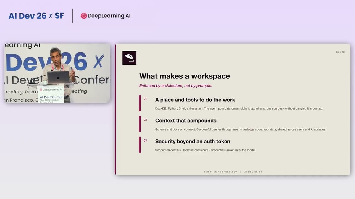 AI Dev 26 X SF | Aman Singla & Aseem Chandra: MarcoPolo, A Workspace for AI to Work with Your...