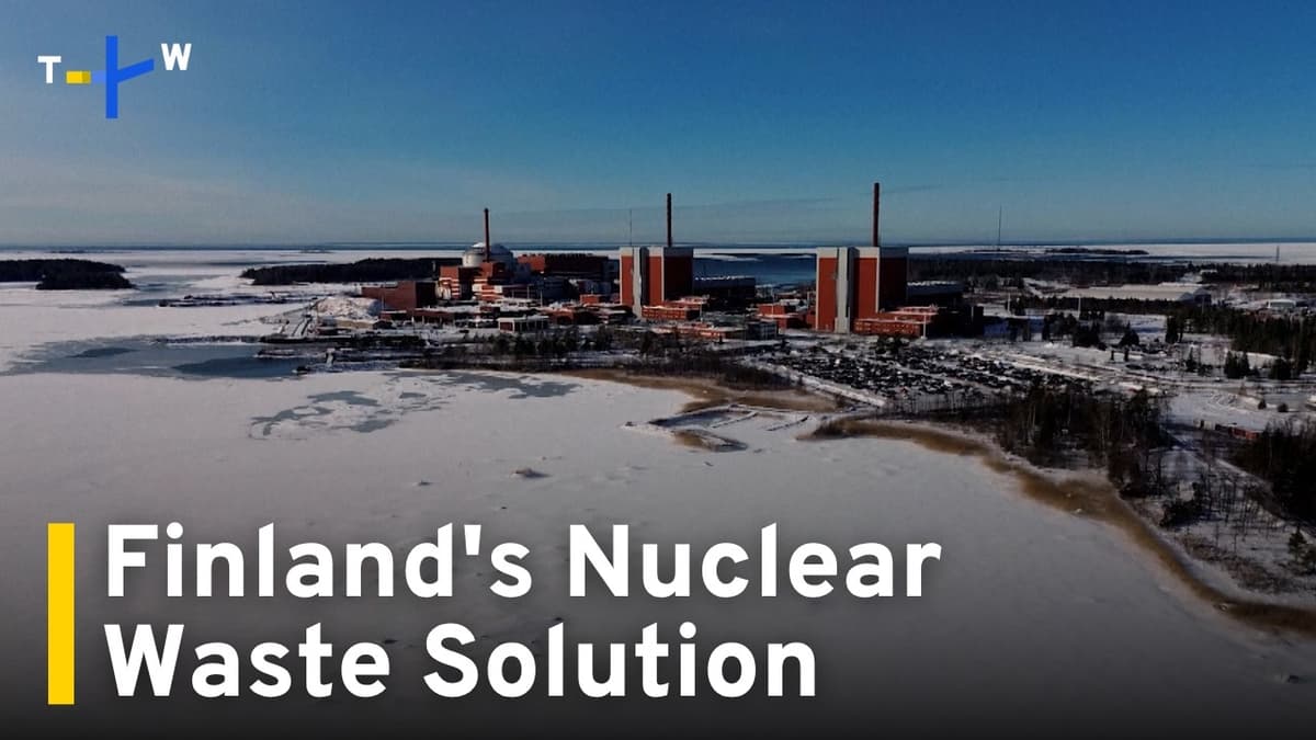 Finland To Open World’s First Permanent Nuclear Waste Site｜TaiwanPlus News