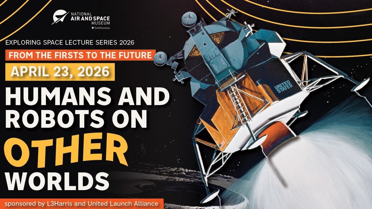 Humans and Robots on Other Worlds (Exploring Space Lecture)