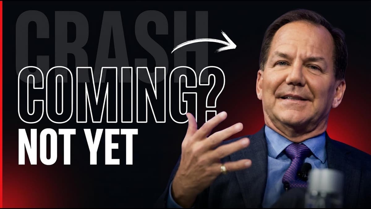 Paul Tudor Jones Is Calling a 30% Crash. The VIX Futures Say He's Early. Here's the Signal to Watch.