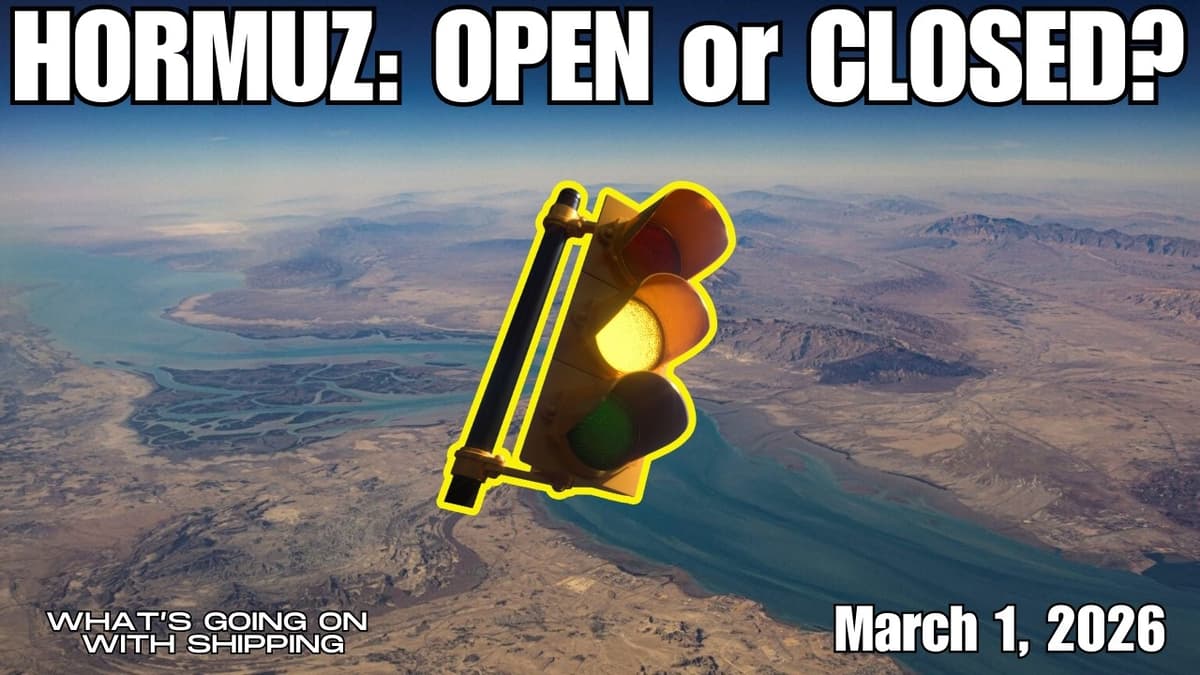 Ships Stranded at Hormuz: 1 March 2026 Update | Is the Strait Open or Closed?