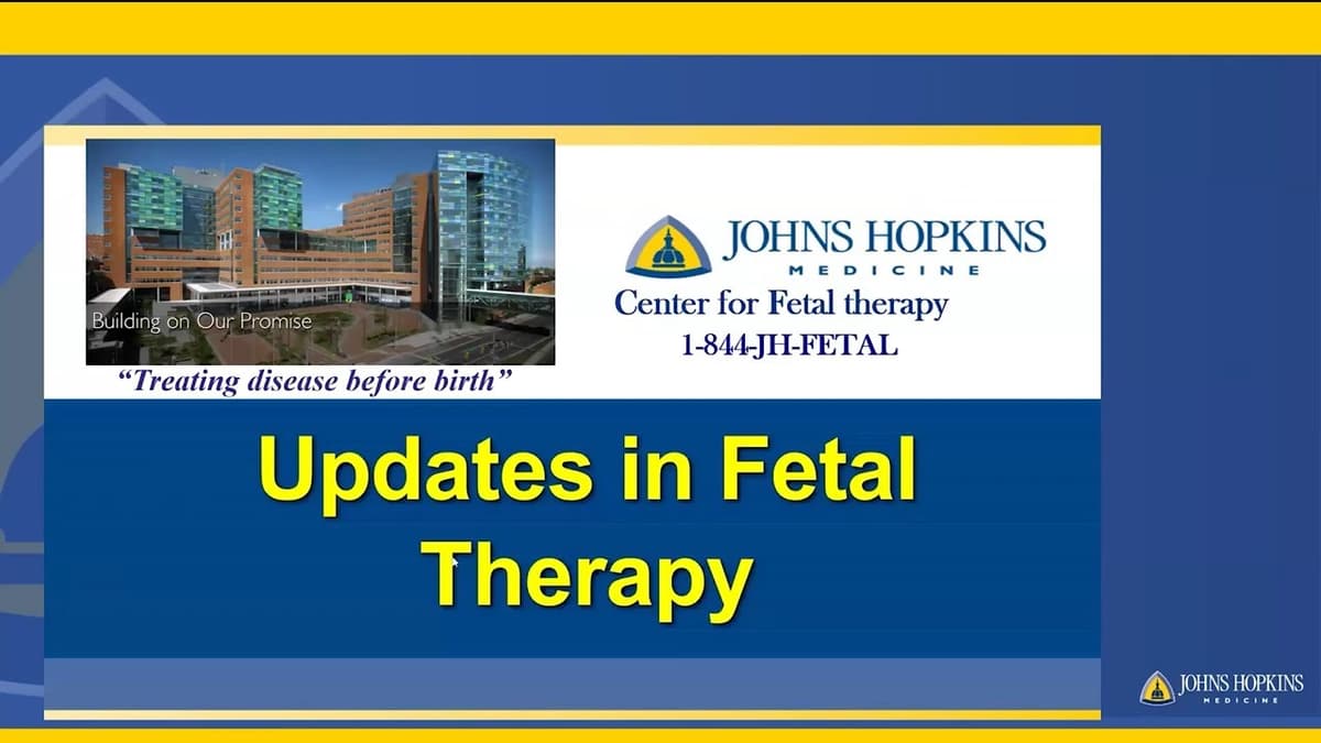 Updates in Fetal Therapy