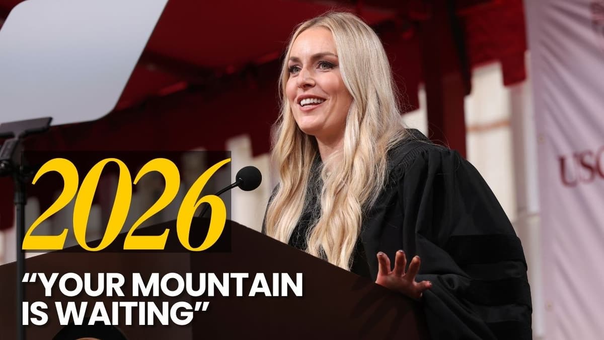 Lindsey Vonn’s 2026 USC Annenberg Commencement Address