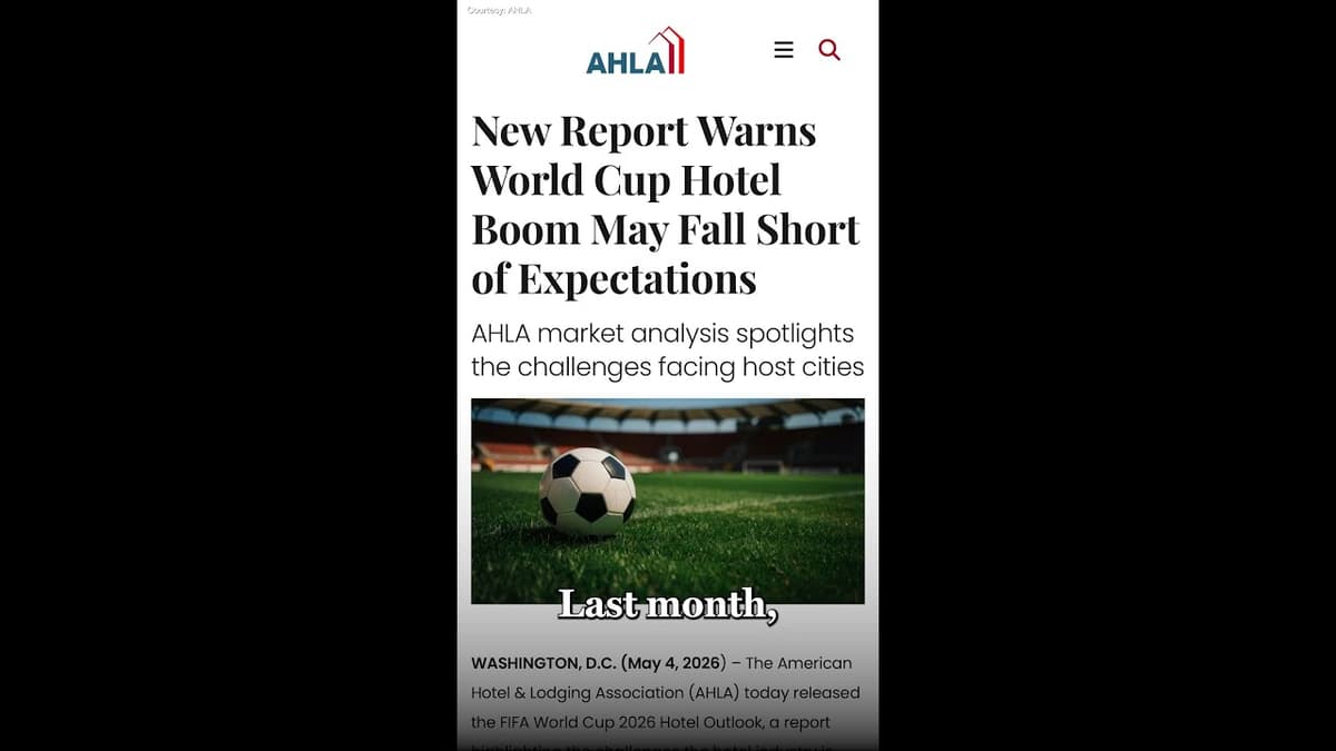 ⚽ World Cup Windfall or Own Goal for U.S. Real Estate?