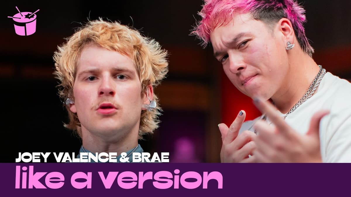 Joey Valence & Brae Cover Amyl and the Sniffers' 'Security' For Like A Version