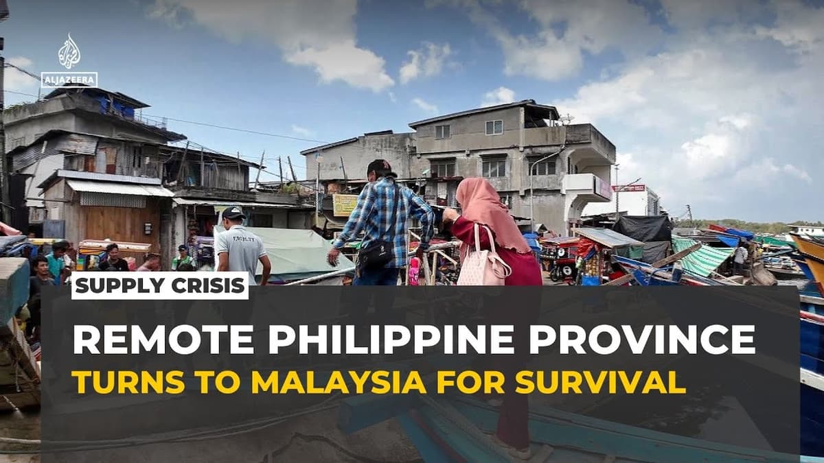 Supply Crisis Forces Philippine Island Province to Turn to Malaysia for Survival