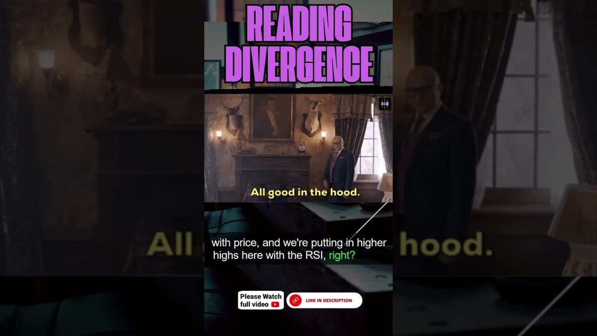 Spot Divergence Before the Market Turns 📉📈